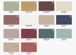 Dulux 2021 Paint Colour Palette