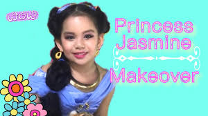 princess jasmine makeup and dress up