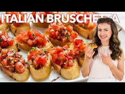 This was originally guy fieri's but is slightly adapted to my taste after making it about a billion times. Classic Bruschetta Recipe Video Natashaskitchen Com