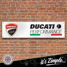ducati corse performance logo banner