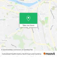 how to get to gateshead health centre