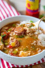 clic en and sausage gumbo