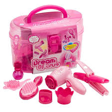 17 pcs washable makeup toy set safe