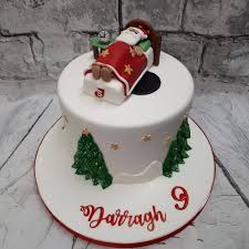 Merry christmas 2021 is here! Grainne S Cakes And Bakes Love This Christmas Birthday Cake Facebook