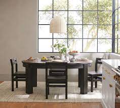 folsom round extending dining table