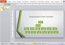 widescreen organizational chart
