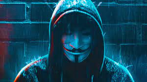anonymous 4k hacker mask wallpaper hd
