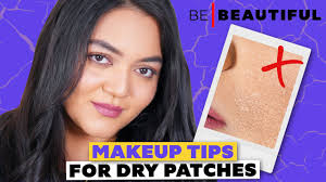 makeup tips to deal with dry patches
