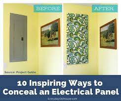 Conceal An Electrical Panel