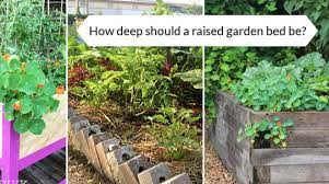 best depth for raised garden beds
