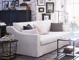 comfortable slipcovered sofas