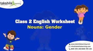 1 activity sheet kendriya vidyalaya class : Download Free Worksheets For Class 2 English Nouns Gender