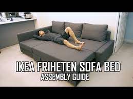 ikea friheten sofa bed embly guide