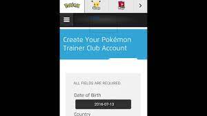Create Pokemon GO Trainer Club Account (WORKING) - YouTube