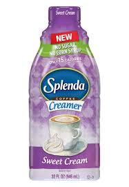 splenda sweet cream coffee creamer 6