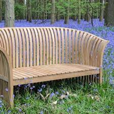 Chesterton Sustainable Teak Curved Back