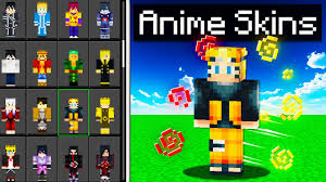 anime skin pack for 1 17 male