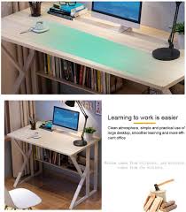 4.5 out of 5 stars. Simple White Writing Desk Home Office Desk With Drawers Shelves Study Table Bedroom Desk Us Stock Bearply Desktop Computer Desk Wood Color Oboes Wind Woodwinds Fcteutonia05 De