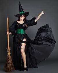 wicked witch pin up halloween costume