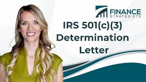 irs 501 c 3 determination letter