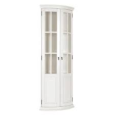 chilton glass door corner cabinet