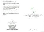 Makray Memorial Golf Club - Course Profile | Course Database