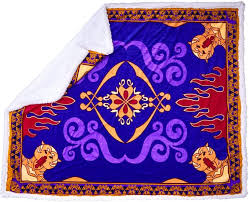 disney aladdin flying carpet sherpa