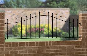Manor Shaped Wrought Iron Style Metal