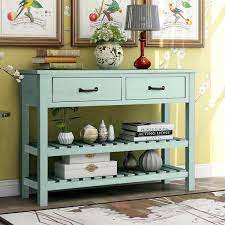 Solid Wood Sofa Table Console