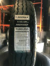 Details About 2 New 8 14 5 Zeemax Heavy Duty Trailer Tire Lrg 8x14 5 8 14 5 Lr 14 Ply