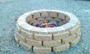 Our Homemade Firepit Made From