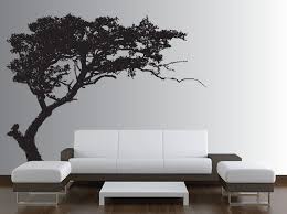 large wall tree decal forest decor
