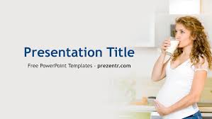 pregnancy nutrition powerpoint template