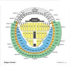 rogers centre toronto on seating