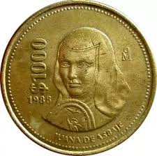 What Is The Value Of A 1988 1000 Mexican Peso Coin In Us