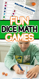 Math games for kids take the frustration out of practicing math for young learners and make it a fun and rewarding. Free Printable Math Dice Games Play Party Plan