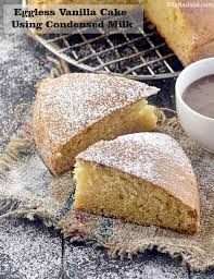 eggless vanilla sponge cake recipe