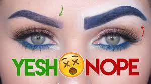 how to wear colored brows makeup com