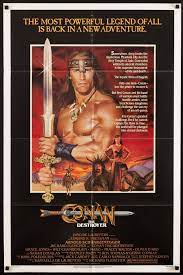 Conan the Destroyer Movie Poster | 1 Sheet (27x41) Original Vintage Movie  Poster
