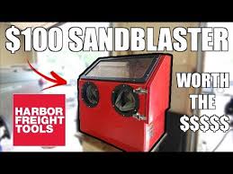 harbor freight sand blaster worth 100