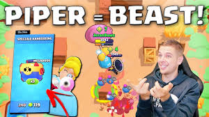 All content must be directly related to brawl stars. Piper Is Mega Beast 3 Megadozen In Brawl Stars Youtube