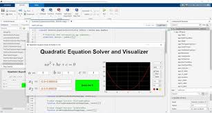 Quadratic Equation Solver Visualizer