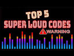 loud super loud roblox song codes