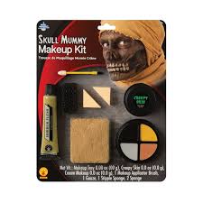 halloween skull mummy makeup kit