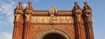 L'arco di trionfo di barcellona. Arc De Triomf Barcelona Triumphal Arch Monument Irbarcelona