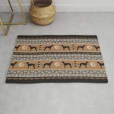 whippet greyhound rug