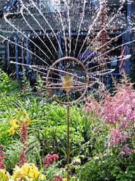 Copper Garden Art With A Kinetic Twist