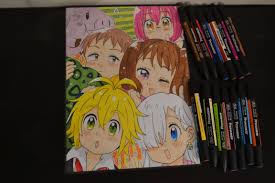 Happy new year from the seven deadly sins: Concour Dessin Manga The Seven Deadly Sins Proma Cultura