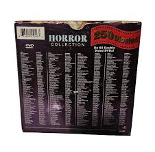horror collection dvd set 248 s