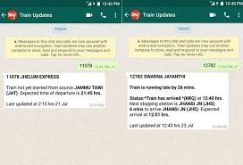 Indian Railways Passengers Can Now Check Train Status On